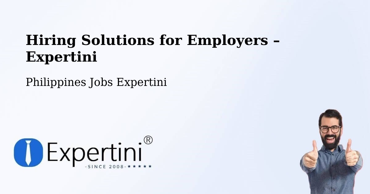 Hiring Solutions for Employers in Bauan - Bauan, Philippines Jobs Expertini